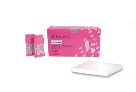 *** RUPTURE **ECO PACK FUJICEM 2 SL 2 cartouches 13,3 gr + blocs de mélange - GC