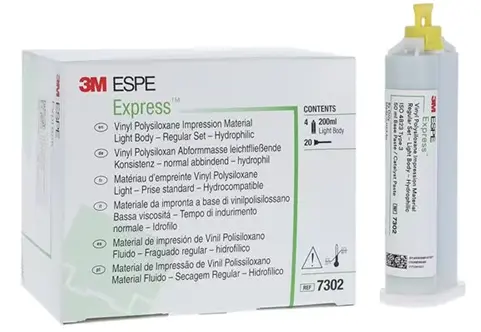 EXPRESS LIGHT REGULAR 4x50ml vert + 20 emb -  7302 3M