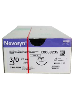 Fil de suture NOVOSYN 3-0 3-8 19MM (36) 70CM -C0068421N1 **POLYSORB** - IPP PHARMA