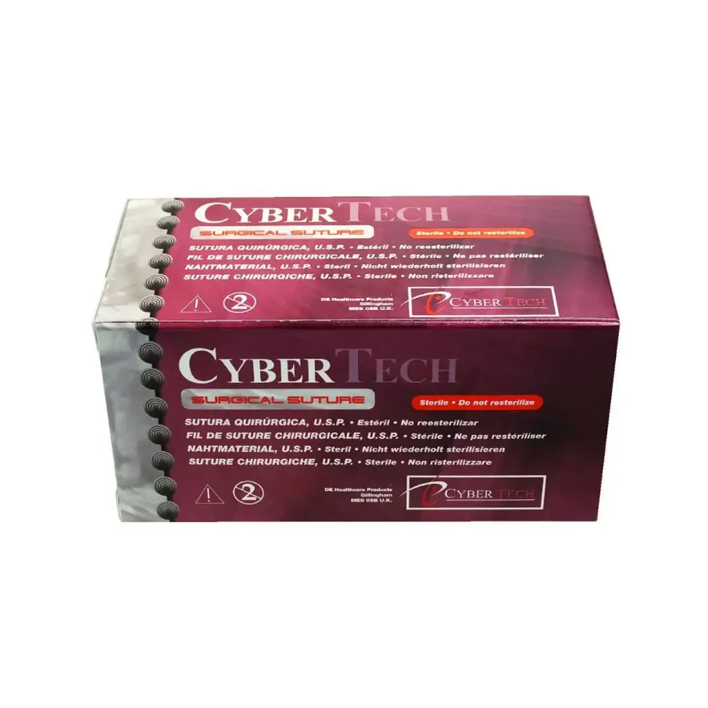 FIL SUTURE SOIE 4-0 45 CM  (12) - CYBERTECH
