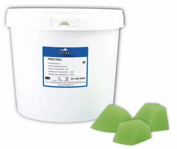 PRECIGEL Gel de duplication vert 6kg - YETI