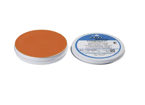 Cire de contre dépouille, orange, 45g