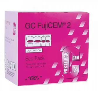 [6559568] ECO PACK FUJICEM 2 SL 4cartouches(13,3 g/ 7,2 ml)2 blocs de mélange- 900913 - GC
