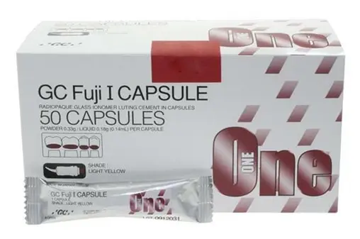 [866-5005] FUJI I - 50 CAPSULES LIGHT YELLOW - 000240 -GC