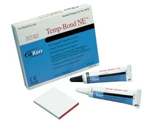 [V610085] TEMP-BOND NE non Egeunol TEMPORARY CEMENT 50gr+Accelerator 15gr+Mixing Pad 60256