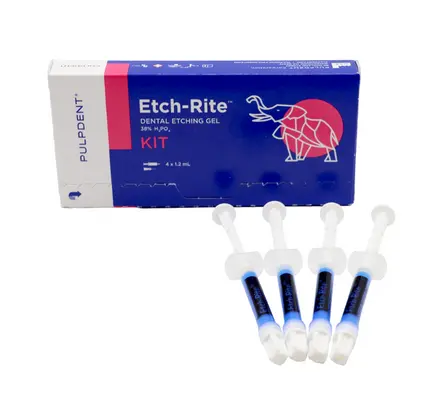 [ETCL025] ETCH-RITE 4 SER. 1.2 ML/1.5G + 8 EMB - 290018 - PULPDENT