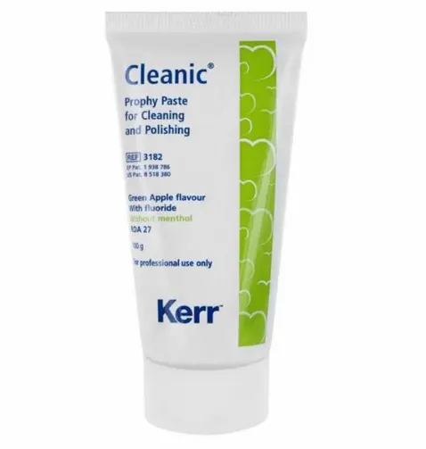 [897-4375] CLEANIC EN TUBE FLUOR 100GR POMME - 3382 - KERR