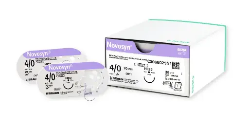 [C0038513] Fil de suture NOVOSYN 4-0 3-8 16MM (36) 70CM - C0068513 **POLYSORB** - IPP PHARMA