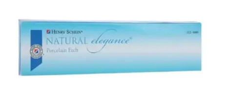 [1126980] NATURAL ELEGANCE -PORCELAIN ETCH 2 x 1.2ml 9% + Embts -112-6980- H.SCHEIN